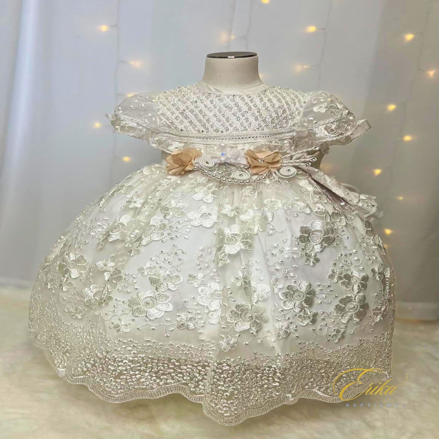 Margarita Christening Gown & Bonnet