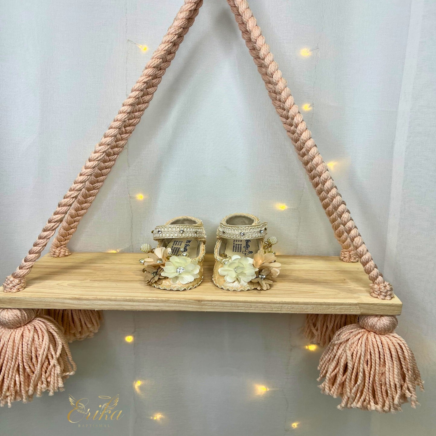 Christening Shoes for little girls floral