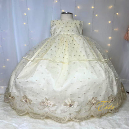 Yolis Christening Gown & Bonnet