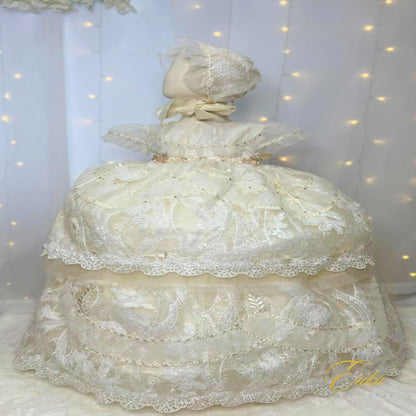 Esperanza Christening Gown & Bonnet
