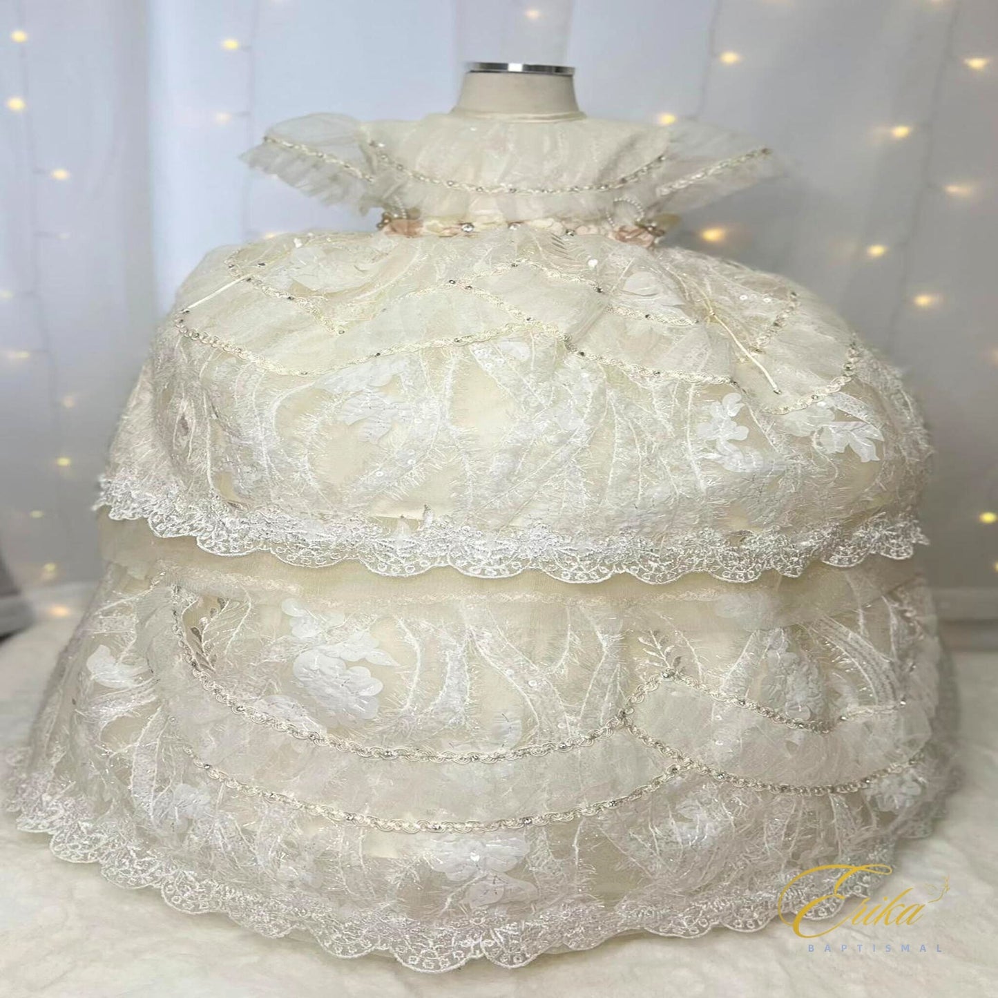 Esperanza Christening Gown & Bonnet