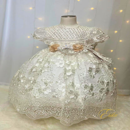 Margarita Christening Gown & Bonnet