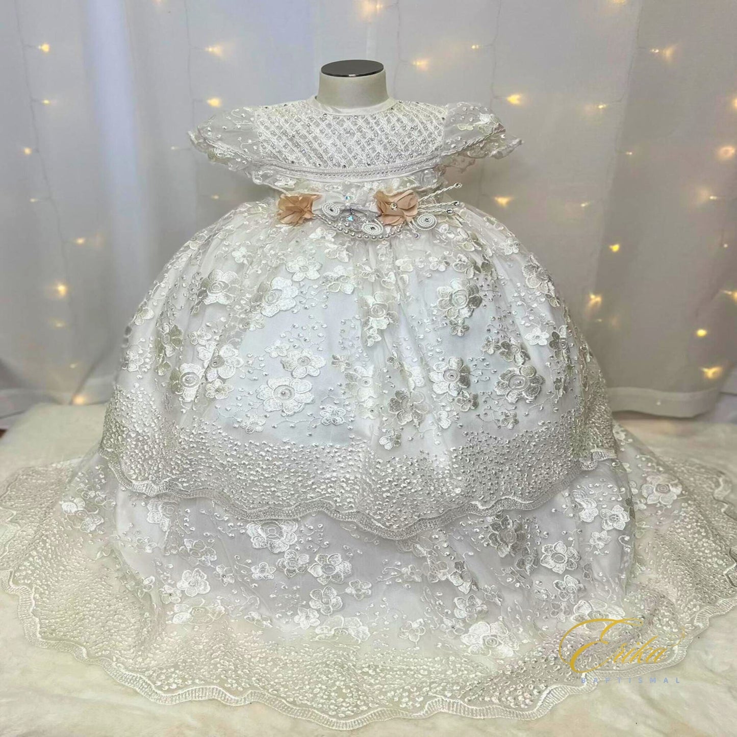 Margarita Christening Gown & Bonnet
