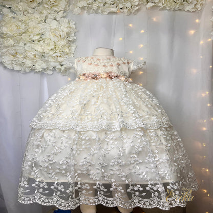 Julia Christening Gown & Bonnet