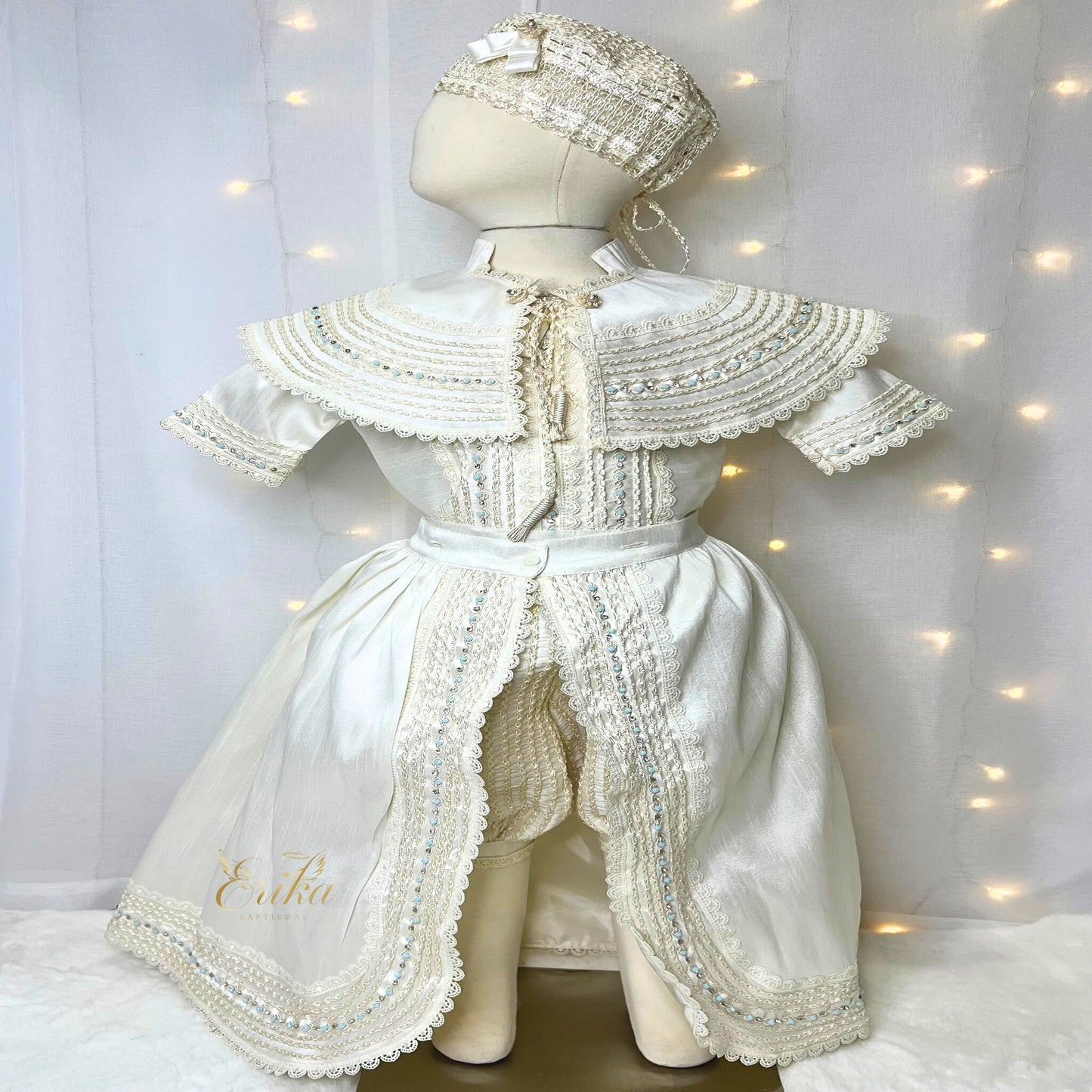 Fernando Detachable Christening Suit