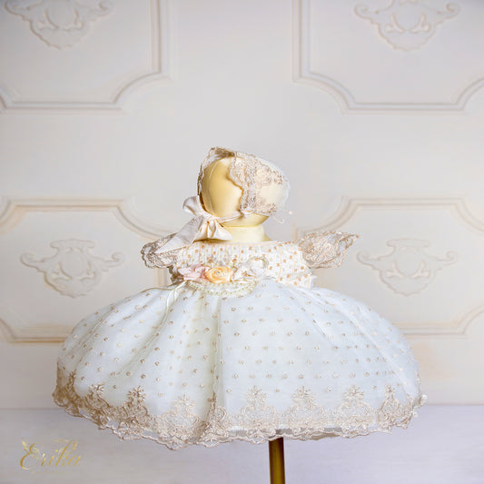 Rosalinda Christening Short Dress
