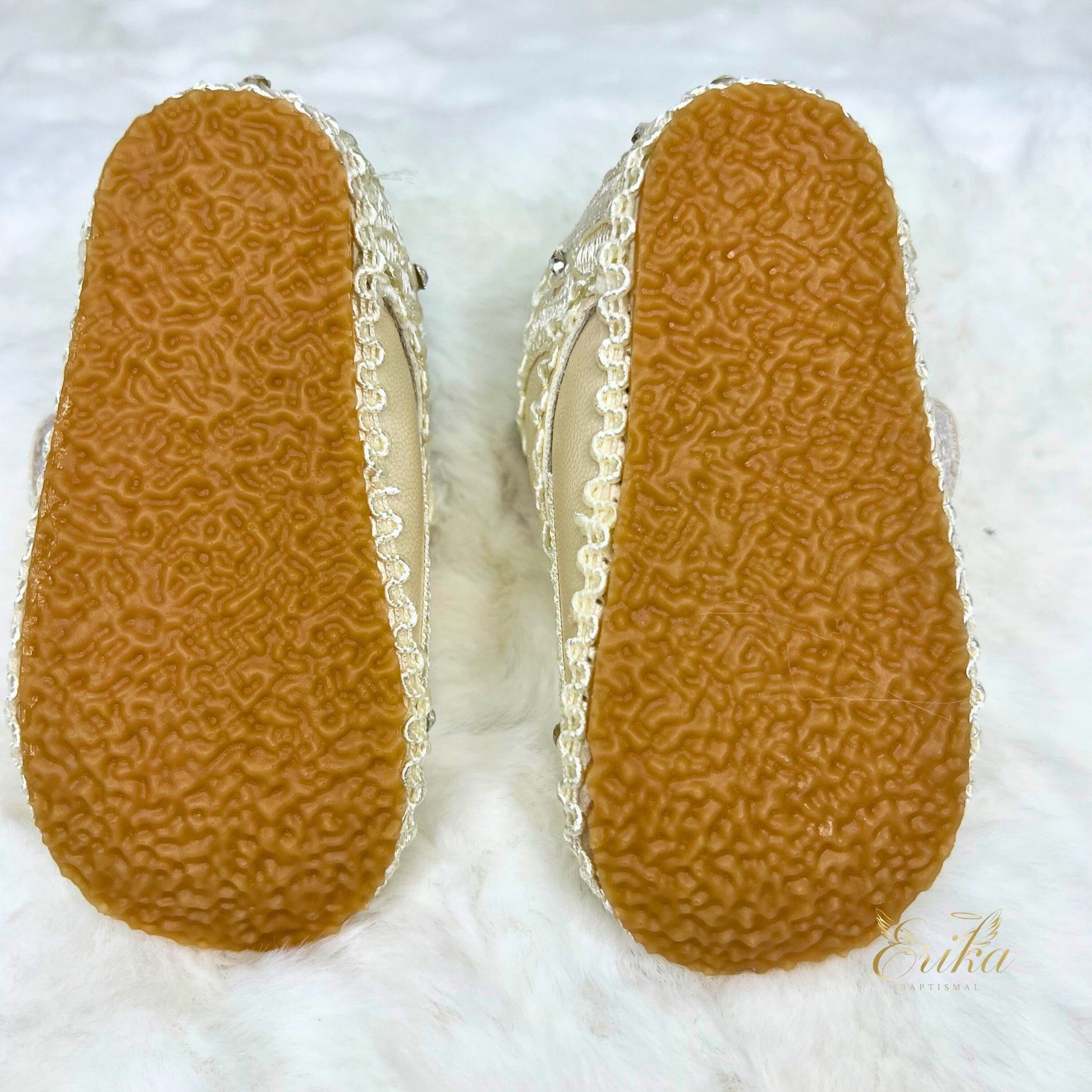 classic white baby boy christening shoes with simple design and soft material