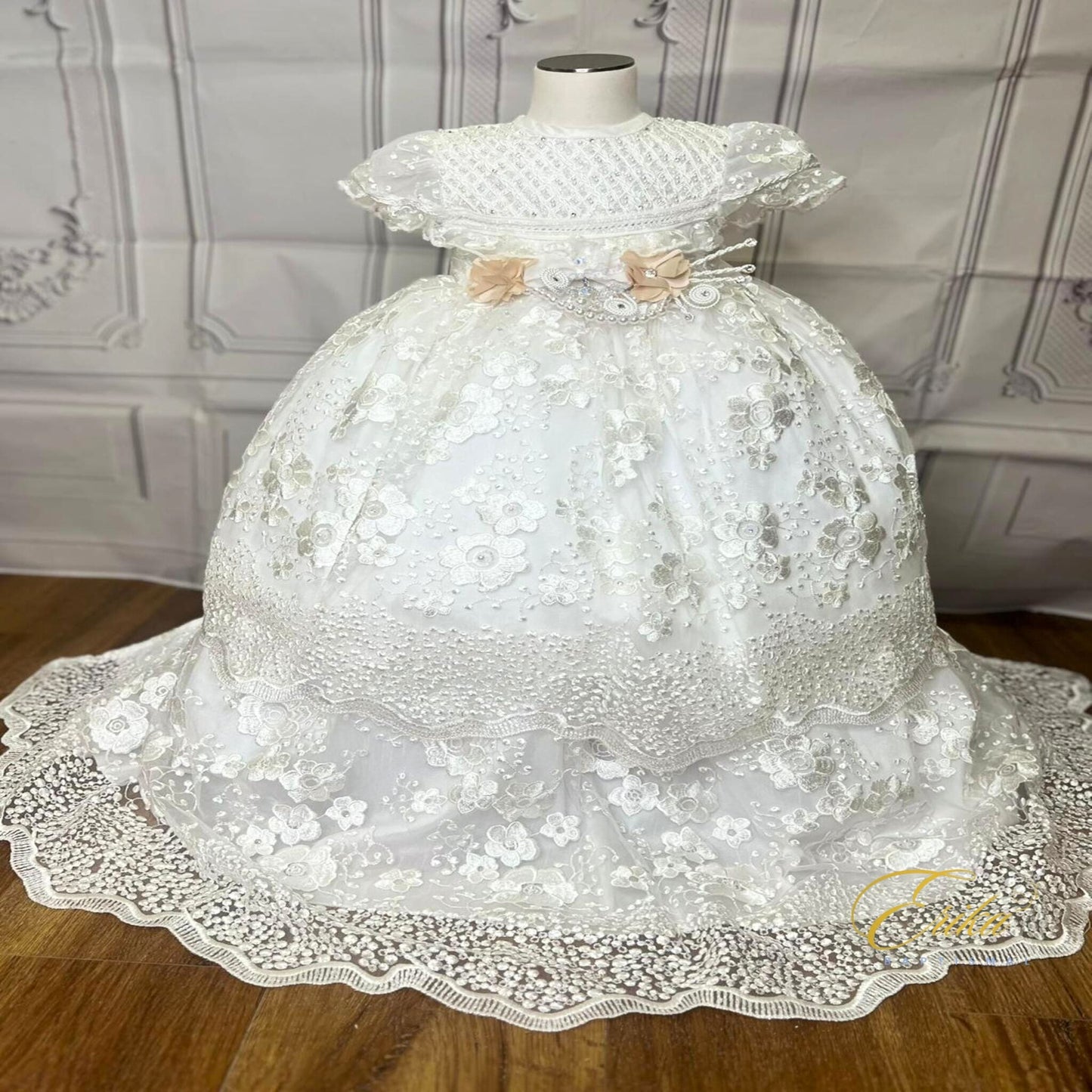 Margarita Christening Gown & Bonnet