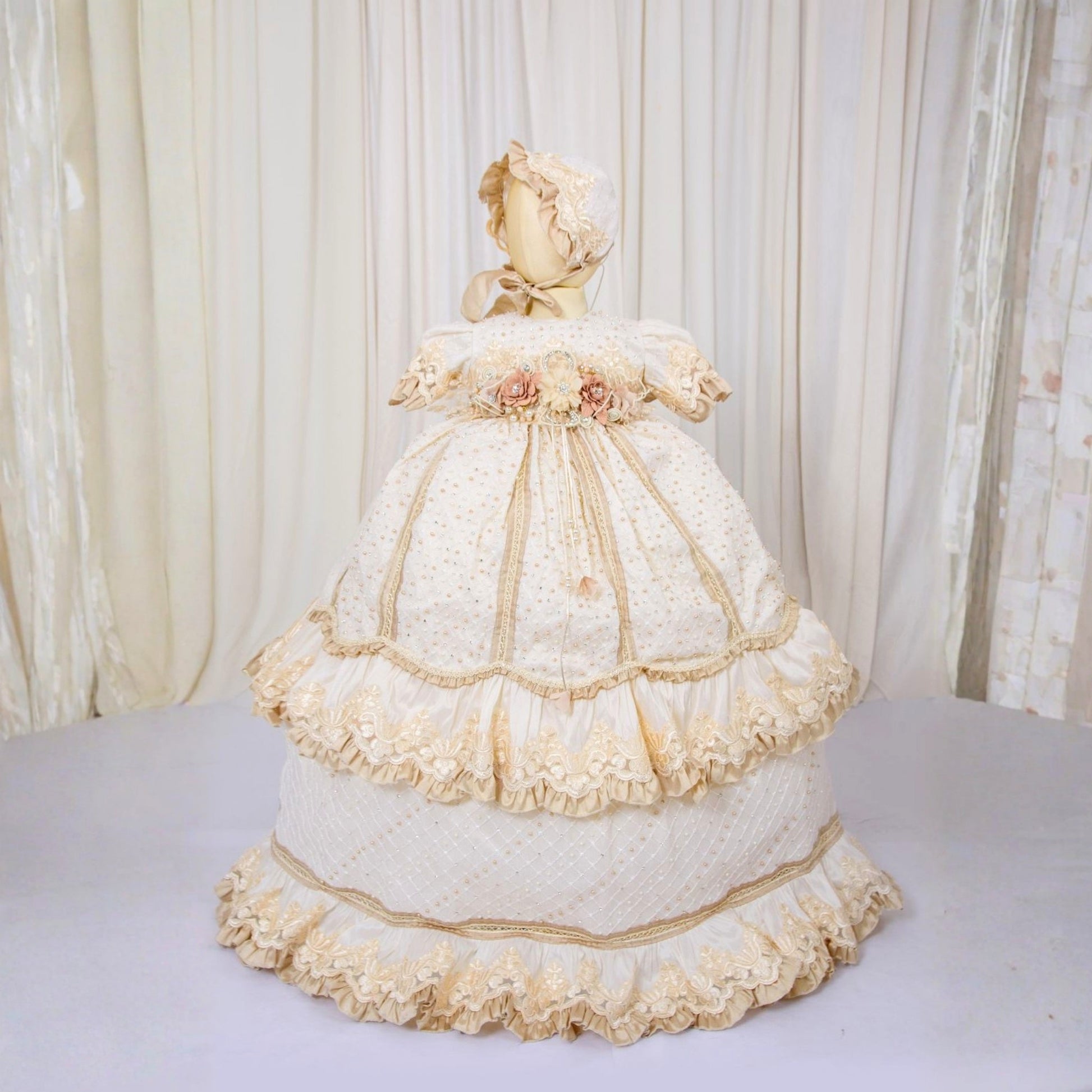 Christening dresses in Texas designed by Erika Baptismal