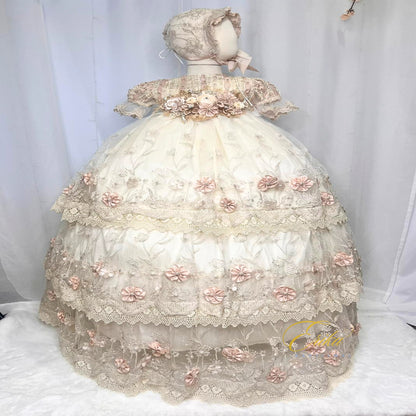 Jakelin Christening Gown & Bonnet