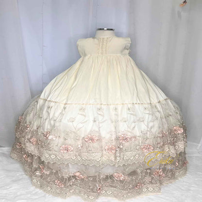 Jakelin Christening Gown & Bonnet