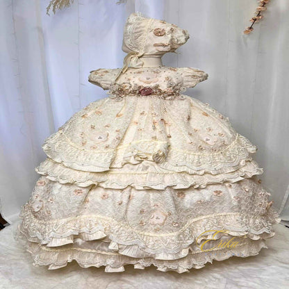 Nataly Christening Gown & Bonnet