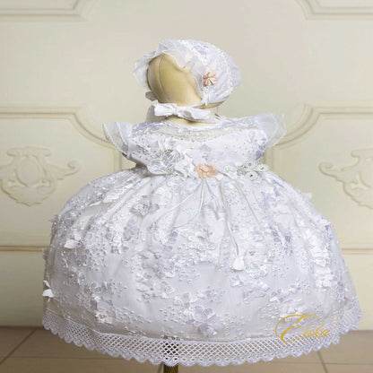 Luvi Baptism Short Dress