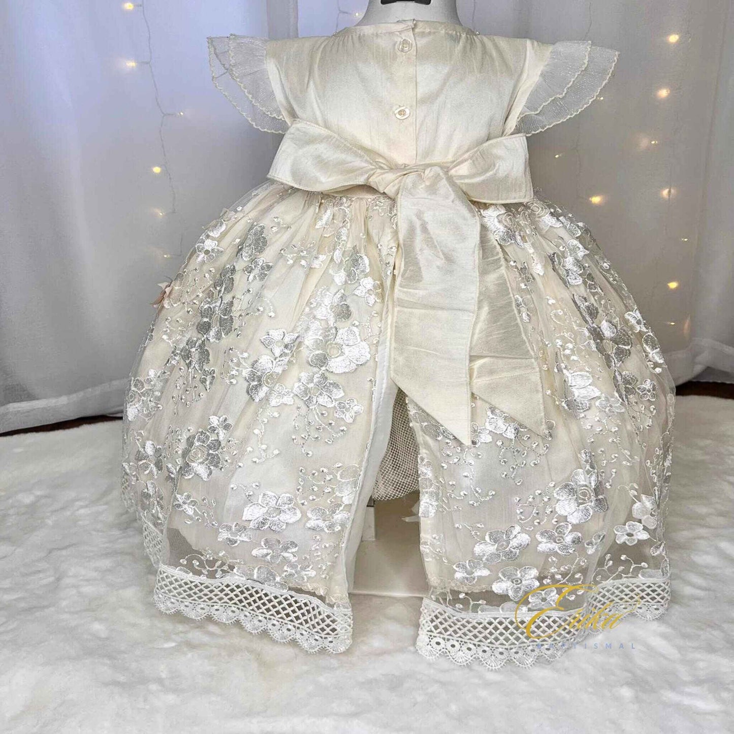 Luvi Baptism Short Dress