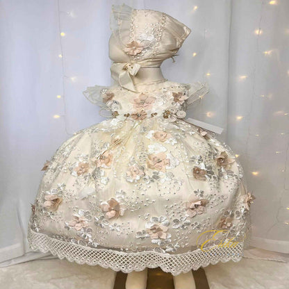 Luvi Baptism Short Dress